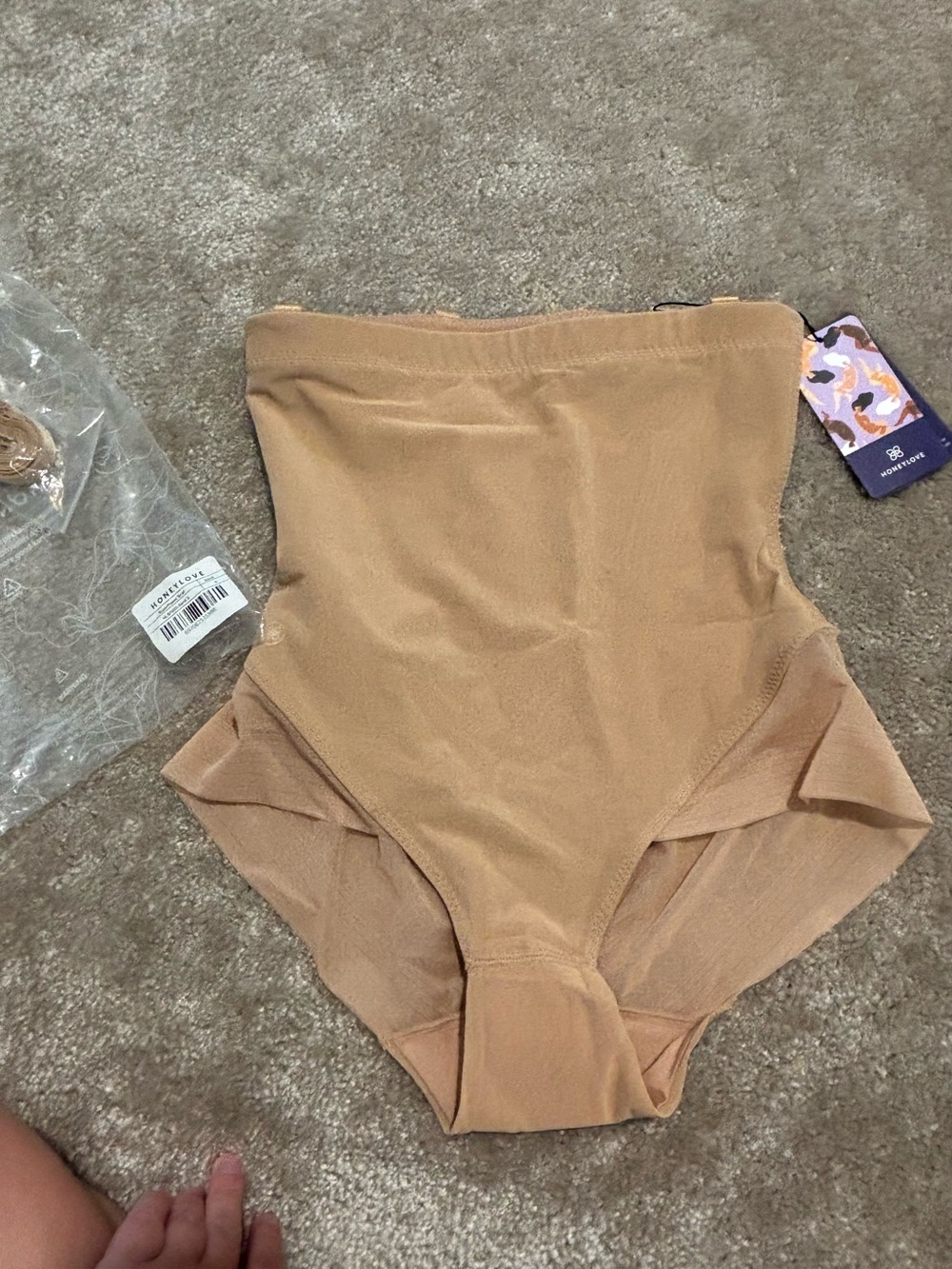 Honeylove Superpower brief high Waist Shapewear Briefs in Nude